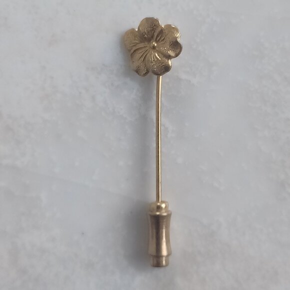 Jewelry - Set of 3- Edwardian Style Needlepoint Floral Lapel Pin/Hat Pin/Floral Pin